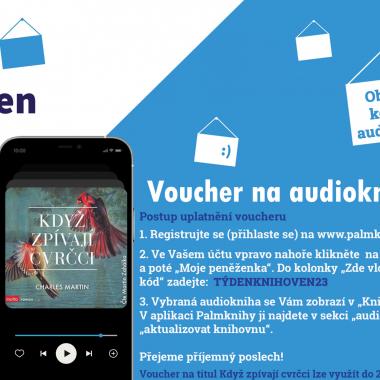 Využijte voucher na audioknihu gratis 1